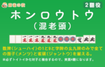 混老頭(ホンロウトウ) を攻略する３つのポイントと複合役!【2翻+2翻役】