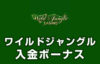 【ワイルドジャングルカジノ 入金ボーナス 総額最高14万円】オンラインカジノ 2023